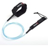 image:imageAbahub Surfboard Leash 678910 ft Straight Legrope Strap for BoardsClear Blue Core