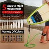 image:imageAbahub Surfboard Leash 678910 ft Straight Legrope Strap for BoardsClear Blue Core