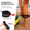 image:imageAbahub Surfboard Leash 678910 ft Straight Legrope Strap for BoardsClear Blue Core