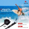 image:imageAbahub Surfboard Leash 678910 ft Straight Legrope Strap for BoardsClear Red