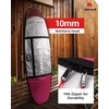 image:imageAbahub Surfboard Travel Bag Foam Padded Day Bag Cover for 60100Deep Pink