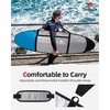 image:imageAbahub Surfboard Travel Bag Foam Padded Day Bag Cover for 60100Light Blue