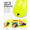 image:imageAbahub Swim Buoy Safety Tow Float Swim Bubble for OpenWaterGreen