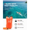 image:imageAbahub Swim Buoy Safety Tow Float Swim Bubble for OpenWaterOrange