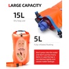 image:imageAbahub Swim Buoy Safety Tow Float Swim Bubble for OpenWaterOrange