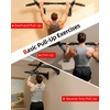 image:imageAbahub Wall Mounted Pull Up Bar440lbs MultiGrip ChinUp Bar for Home GymBlack