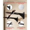 image:imageAbahub Wall Mounted Pull Up Bar440lbs MultiGrip ChinUp Bar for Home GymBlack
