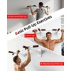 image:imageAbahub Wall Mounted Pull Up Bar440lbs MultiGrip ChinUp Bar for Home GymWhite