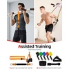 image:imageAbahub Wall Mounted Pull Up Bar440lbs MultiGrip ChinUp Bar for Home GymWhite