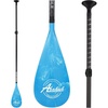 image:imageAbahub 3Piece Carbon Fiber SUP PaddleAdjustable 6786 Lightweight with BagBlue