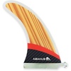 10'' Teak Standard Fin Fiberglass