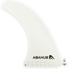 10'' White Standard Fin Fiberglass No-Tool