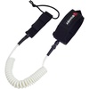 image:imageAbahub Coil SUP Leash10 ft Coiled Paddle Board Leashes57mm Legrope Strapwhite
