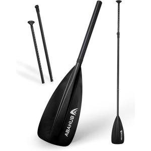 image:imageAbahub 34Piece Adjustable SUP Paddle Lightweight Aluminum Alloy Shaftblack