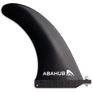 image:imageAbahub 910 Paddleboard Fin with 1 Screw Replacement Single Center Fins10 Black Standard Fin Fiberglass NoTool
