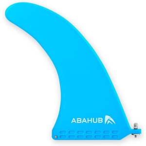 image:imageAbahub 910 Paddleboard Fin with 1 Screw Replacement Single Center Fins10 Blue Standard Fin Fiberglass NoTool