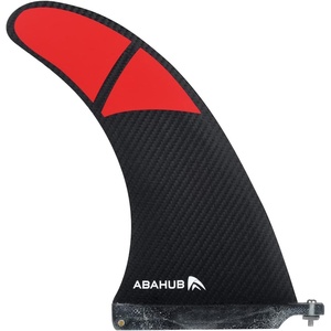 image:imageAbahub 910 Paddleboard Fin with 1 Screw Replacement Single Center Fins10 Carbon Fiber Standard Fin