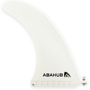 image:imageAbahub 910 Paddleboard Fin with 1 Screw Replacement Single Center Fins10 White Standard Fin Fiberglass NoTool
