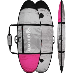 image:imageAbahub Surfboard Travel Bag Foam Padded Day Bag Cover for 60100Deep Pink