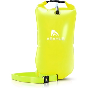 image:imageAbahub Swim Buoy Safety Tow Float Swim Bubble for OpenWaterGreen