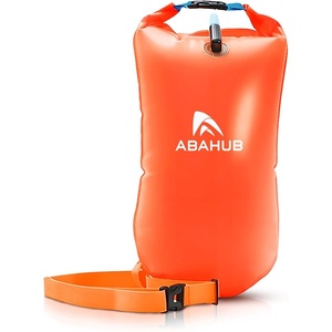 image:imageAbahub Swim Buoy Safety Tow Float Swim Bubble for OpenWaterOrange