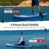 image:imageAbahub 1 x 4 Section Carbon Fiber SUP Kayak PaddleBlack