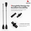 image:imageAbahub 1 x 4 Section Carbon Fiber SUP Kayak PaddleBlack