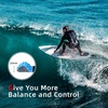 image:imageAbahub 3Piece EVA Surfboard Traction Pad Deck Pad with Kicker for Boards5 pcsblue
