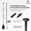 image:imageAbahub Carbon Fiber SUP Paddle 3PieceAdjustable 6786 with Carry BagBlackSUP Paddle