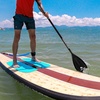 image:imageAbahub Carbon Fiber SUP Paddle 3PieceAdjustable 6786 with Carry BagCarbon Diagonal Print