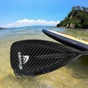 image:imageAbahub Carbon Fiber SUP Paddle 3PieceAdjustable 6786 with Carry BagCarbon Diagonal Print