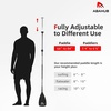 image:imageAbahub Carbon Fiber SUP Paddle 3PieceAdjustable 6786 with Carry BagCarbon Square Print