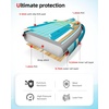 image:imageAbahub Inflatable SUP Wide 106 x 3134 iSUP Standup Paddleboard with Adjustable SUP Kayak Paddle for Yoga Paddle Board Kayaking Surf Canoe Fishing34 Wood