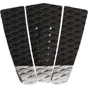 image:imageAbahub 3Piece EVA Surfboard Traction Pad Deck Pad with Kicker for BoardsGray