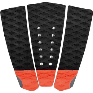 image:imageAbahub 3Piece EVA Surfboard Traction Pad Deck Pad with Kicker for BoardsOrange