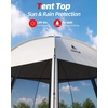 image:imageAbahub Portable Screen House Tent for 46 Person 98x98x67 ft Khaki