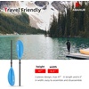 image:imageAbahub Carbon Fiber Kayak Paddles with Leash 905 Inchesblue