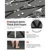 image:imageAbahub Diamond Pattern Boat Flooring with SelfAdhesiveDark Gray with Black Lines