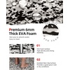 image:imageAbahub EVA Foam Boat Flooring Brushed Pattern Marine Decking SheetCamo Black