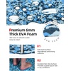 image:imageAbahub EVA Foam Boat Flooring Brushed Pattern Marine Decking SheetCamo Blue