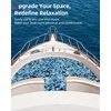 image:imageAbahub EVA Foam Boat Flooring Brushed Pattern Marine Decking SheetCamo Blue