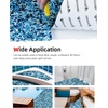 image:imageAbahub EVA Foam Boat Flooring Brushed Pattern Marine Decking SheetCamo Blue