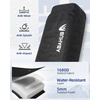 image:imageAbahub Padded Ski Bag 1680D WaterResistant Snow Ski Bag for Air Travel174cm685in