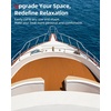 image:imageAbahub SelfAdhesive Boat FlooringBrown With Black Lines