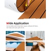image:imageAbahub SelfAdhesive Boat FlooringBrown with Black Lines