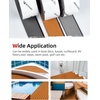 image:imageAbahub SelfAdhesive Boat FlooringBrown with Black LinesBorder