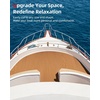 image:imageAbahub SelfAdhesive Boat FlooringCamel Brown with Black Seam Lines