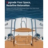 image:imageAbahub SelfAdhesive Boat FlooringCamel Brown with Black Seam LinesBorder