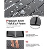 image:imageAbahub SelfAdhesive Boat FlooringDark Gray with Black Lines