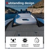 image:imageAbahub SelfAdhesive Boat FlooringDark Gray with Black LinesBorder